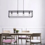 Leuchten Direct luster justin 4xE27 crni just light Cene