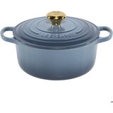 Le Creuset Signature Bräter rund 24 cm chambray | shoptok.hr