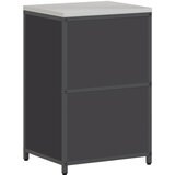  Kuhinjsko skladištenje HATTEM Crna 60 x 50 x 92 cm Čelik | shoptok.hr