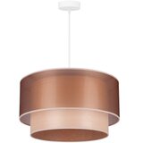  Duolla - Visilica na sajli WOOD BOHO 1xE27/15W/230V prečnik 45 cm bakrena/bež | Eponuda.com