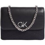 Calvin Klein Handbag Women / Girl Black Jacquard Mono Cene