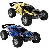 Overmax Automobil sa daljinskim upravljačem, set 2 komada - X-QUEST, Plavi/žuti u