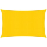 vidaXL Jedro za zaštitu od sunca 160 g/m² pravokutno žuto 5x7 m HDPE Cijene