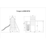 Fungoo Set LUOMI - drveno dječje igralište | shoptok.hr