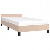  Okvir za krevet s uzglavljem bez madraca cappuccina 90x190 cm | shoptok.hr