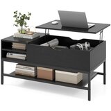 Costway Mizica za kavo z dvigljivim miznim pladnjem Klop za dnevno sobo, (5000289076) | Shoptok.si