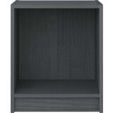 vidaXL Nočna omarica 2 kosa siva 35,5x33,5x41,5 cm trdna borovina | Shoptok.si