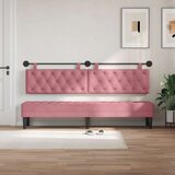  Držeće uzglavlje Zidne Ružičasta 210 x 55 x 7 cm Baršun - Ružičasta 200 cm bez LED | shoptok.hr