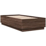  Okvir za krevet smeđi hrast 75x190 cm konstruirano drvo | shoptok.hr