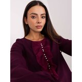 LAKERTA Blouse-LK-BZ-506673.36-dark purple | Shoptok.si