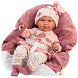Llorens Llorens: Mimi 40cm velika jokajoča lutka novorojenke z nosilko za dojenčke | Shoptok.si