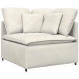  Modularna sofa s jastucima, baršunasta krem | shoptok.hr