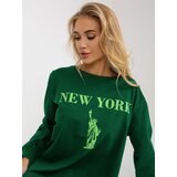 VITON Sweatshirt-VI-BL-3212.15X-dark green | Shoptok.si