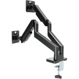  NOSAČ ZA DVA MONITORA GEMBIRD MA-DA2-06, montaža na sto, 17” up to 32”, up to 10 kg, black | Eponuda.ba