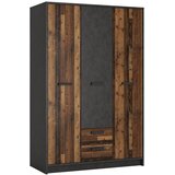 Modern Living Garderobna Omara Nubi, Barva Hrasta, Temno Siva | Shoptok.si
