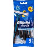 Gillette blue3 Comfort Slalom jednokratni brijači 5 kom | ePonuda.com