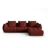 Micadoni Rdeča kotna sedežna garnitura (s kotom po izbiri) Bloom – Home Cene