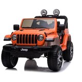 Lean_Toys Otroški avto na akumulator Jeep Wrangler Rubicon Oranžna 4x4 lea | Shoptok.si