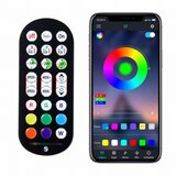 RGB LED Corner Floor Lamp Music Mode Remote Control App 90cm | shoptok.hr