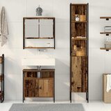  Set namještaja za kupaonicu 3 kom. Staro drvo | shoptok.hr