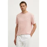 Polo Ralph Lauren Bombažna kratka majica moška, roza barva, 710916698