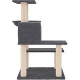  Penjalica za mačke sa stupovima za grebanje tamnosiva 82,5 cm | Eponuda.com