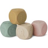 Nuuro Silikonski set kockica Sana - Multi Mix 4kom | ePonuda.com