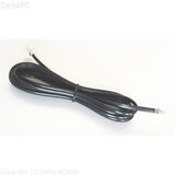 Telefonski kabl 7,5m sa kon.RJ-11, TC6P4C-7.5M-BK, black, GEMBIRD | Eponuda.ba