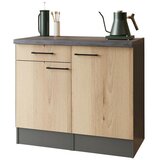 RESPEKTA BIFE OMARA siva, hrast artisan | Shoptok.si