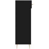 Ormarić za cipele crni 30 x 35 x 105 cm od konstruiranog drva | shoptok.hr