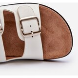 Boto FG2 Women's sandals with buckles white Oliena | Shoptok.si