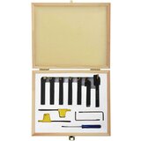 vidaXL 12-dijelni set izmjenjivih alata za tokarenje 8 x 8 mm 60 mm | shoptok.hr