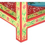  Ručno obojeni konzolni stol 80x35x75 cm od masivnog drva manga | shoptok.hr