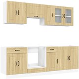 Furnova 8 kosov kuhinjska omarica Kalmar sonoma hrast inženirski les, (21947907) | Shoptok.si