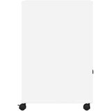  Stalak za pisač s kotačima bijeli 60 x 48 x 74 cm | shoptok.hr