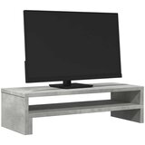 vidaXL Stalak za monitor siva boja betona 54x22x15 cm drveni | shoptok.hr
