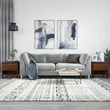 The Living Store Klubska mizica 2 kosa rjav hrast 50x46x50 cm inženirski les - Klubska Mizica, (21574694) | Shoptok.si