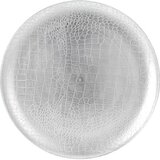 OVAL 33CM SREBRNI CROCO | Eponuda.ba