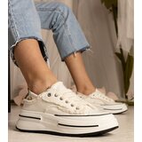 D/CEO UR/CEO White women's high-sole sneakers Kallara | Eponuda.ba