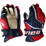 Bauer Hokejske rokavice S22 Vapor 3X Pro Glove SR 15 Navy/Red/White