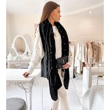 Gemre Black shawl with beads Yvonne | shoptok.hr