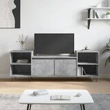 vidaXL TV omarica betonsko siva 160x35x55 cm inženirski les | Shoptok.si