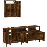 vidaXL 3-dijelni set kupaonskog namještaja boja hrasta drveni | shoptok.hr