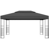  Sjenica s LED svjetlosnim trakama 3 x 4 m antracit | shoptok.hr