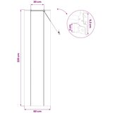 Rolo zavjesa Smeđa 60 x 220 cm Bambus | shoptok.hr