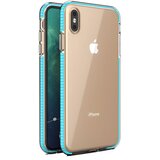 IZMAEL.eu Ovitek Spring clear TPU za Apple iPhone XS Max - Turkizna | Shoptok.si