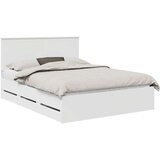  Okvir za krevet Bijelo 150 x 200 cm Inženjersko Drvo | shoptok.hr