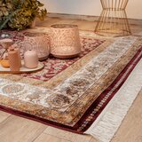Kayoom RAVNO TKANA PREPROGA 160/230 cm tkano rdeča | Shoptok.si