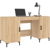  Radni stol boja hrasta sonome 140x50x75 cm konstruirano drvo | shoptok.hr
