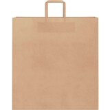vidaXL Papirnate vrećice 250 kom s ručkama smeđe 45x17x48 cm | shoptok.hr